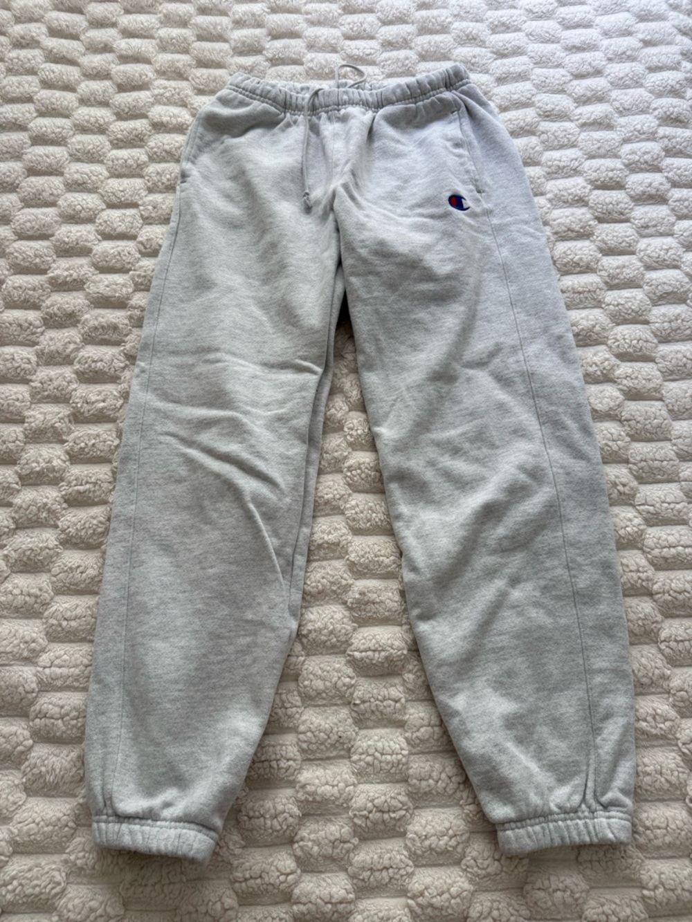 Champion adult size small Gray Fleece Jogger Sweatpants